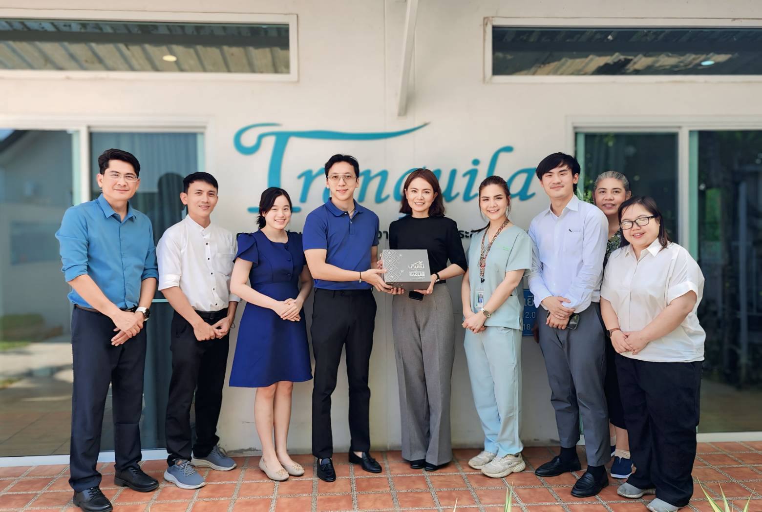 MedSync ลงพื้นที่สอนการใช้งานระบบ CareOnCloud Tranquila Elderly Care
